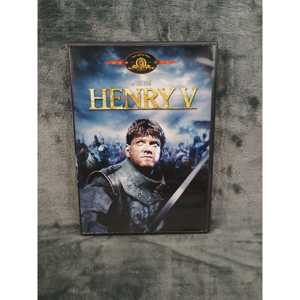 Henry V DVD 1989 Kenneth Branagh Paul Scofield Derek Jacobi MGM Widescreen